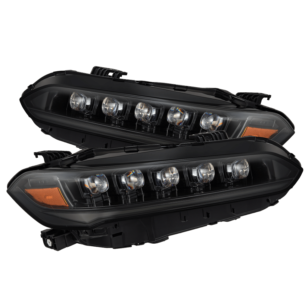 AlphaRex NOVA-Series LED Projector Headlights - Alpha-Black: 22-26 Honda Civic