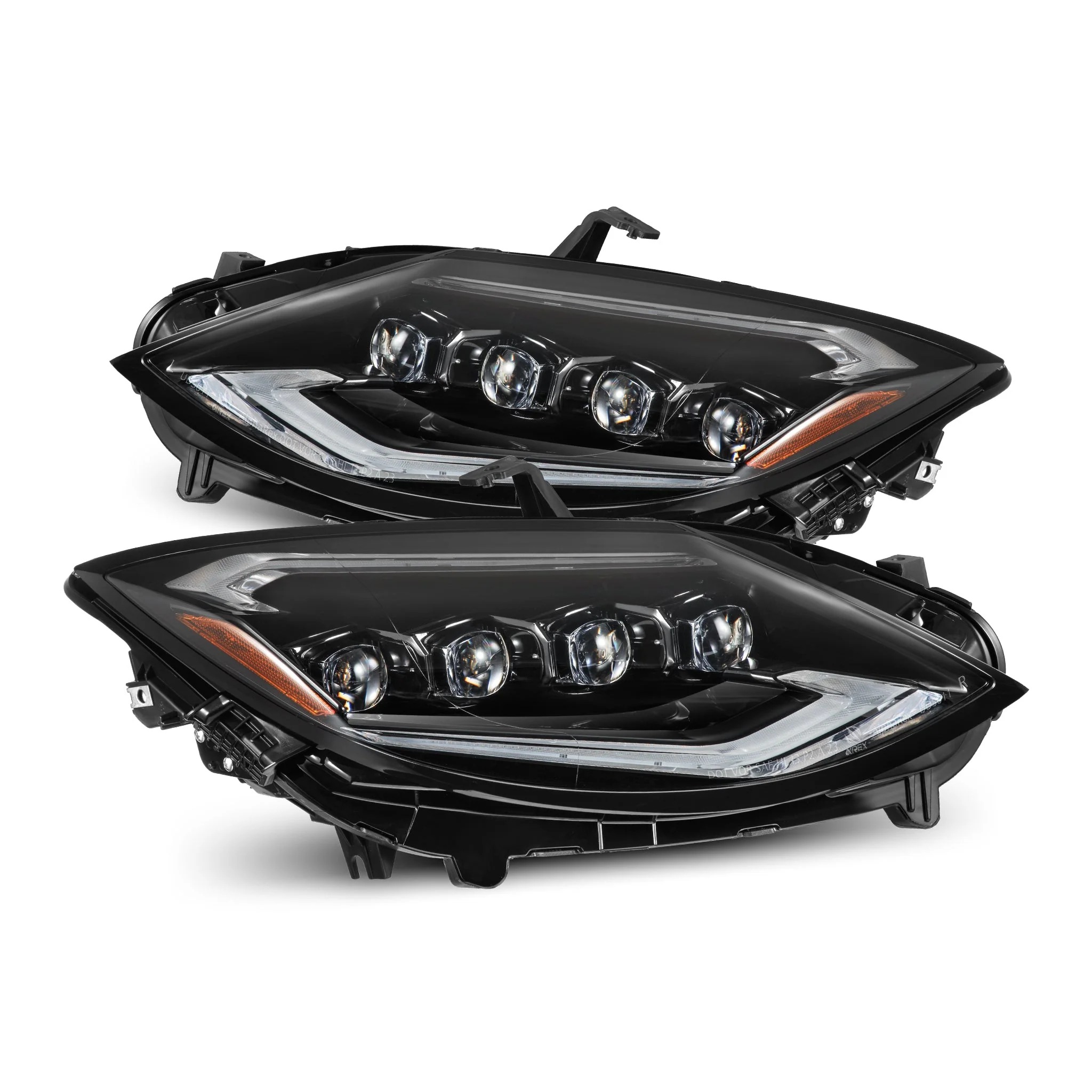 AlphaRex NOVA-Series LED Projector Headlights - Alpha-Black: 23-26 Nissan Z