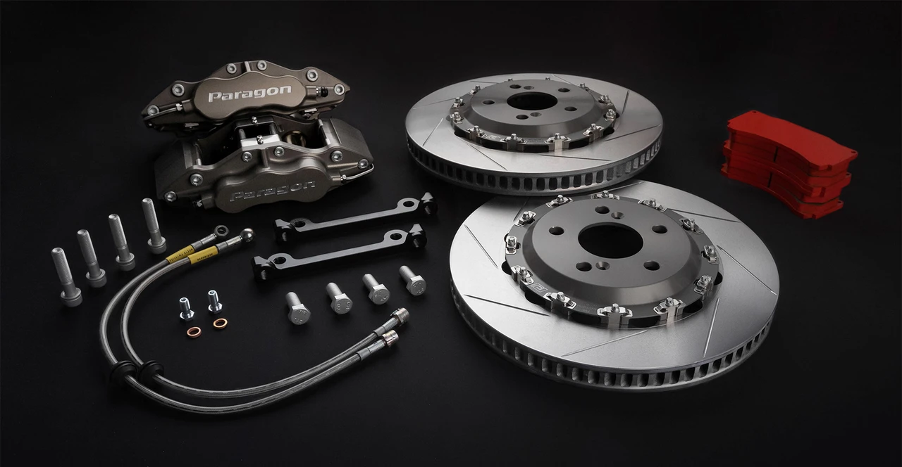 Paragon Track Performance Big Brake Kit (PA015 / PA035 6 piston): 17-21 Honda Civic Type-R FK8 / 23+ Honda Civic Type-R FL5 / 24+ Integra Type -S DE5 / 26+ Prelude BF1