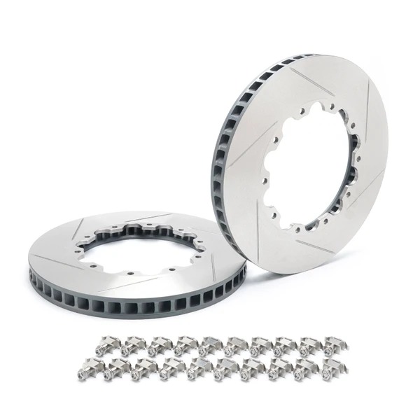 Paragon Replacement Rotor Rings (OEM Hats) - Pair: 17-21 Honda Civic Type-R FK8 / 23+ Honda Civic Type-R FL5 / 24+ Integra Type -S DE5 / 26+ Prelude BF1